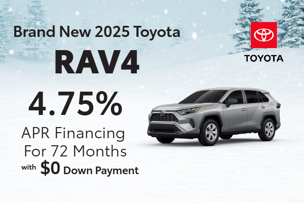 Brand New 2025 Toyota RAV4