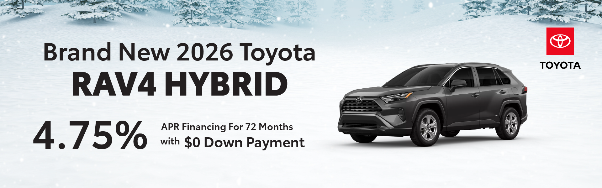 Brand New 2025 Toyota RAV4 Hybrid