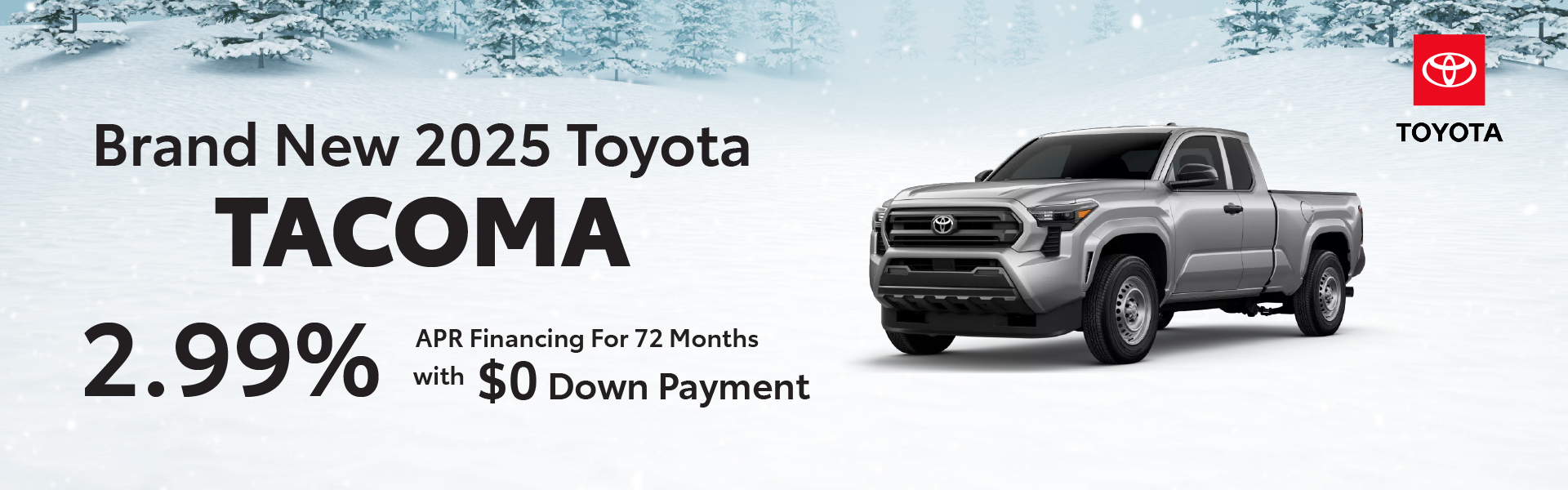 Brand New 2025 Toyota TACOMA