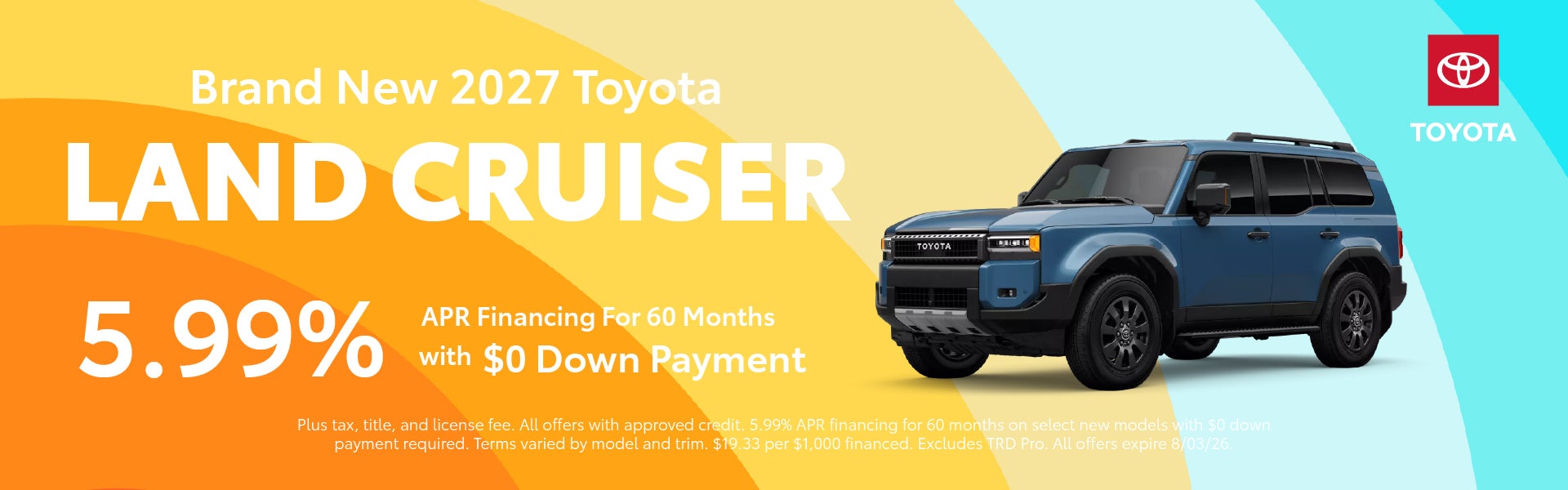 Brand New 2027 Toyota LAND CRUISER