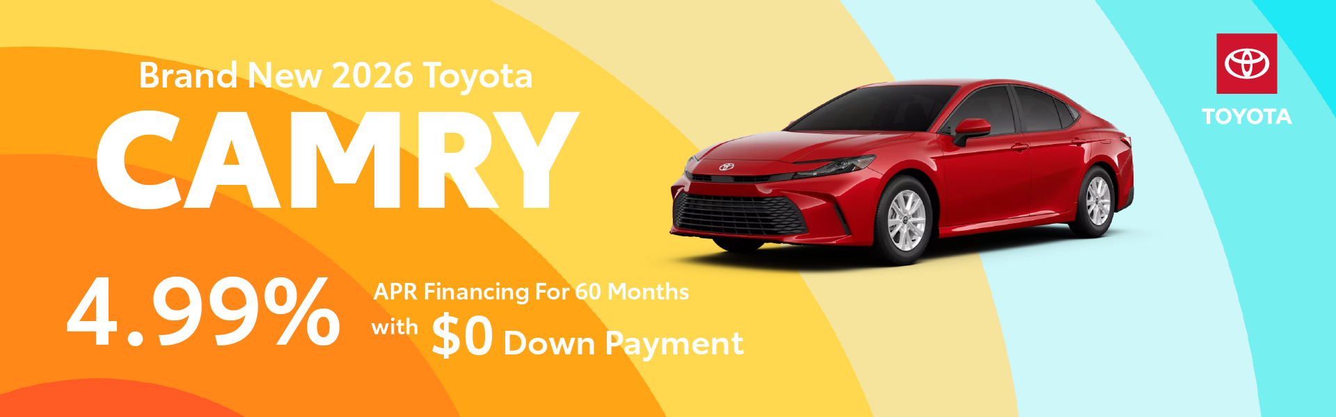 Brand New 2026 Toyota CAMRY