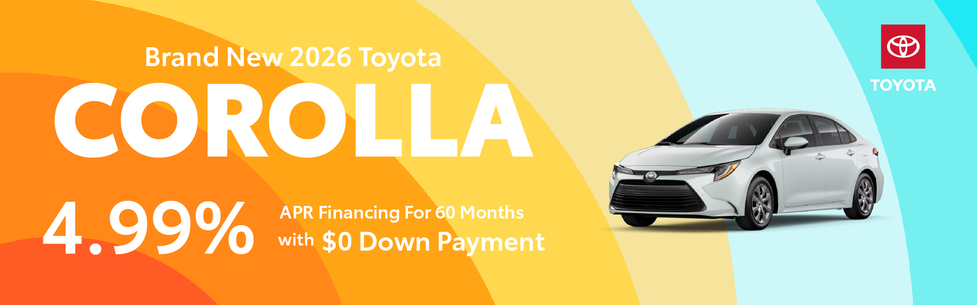 Brand New 2026 Toyota COROLLA