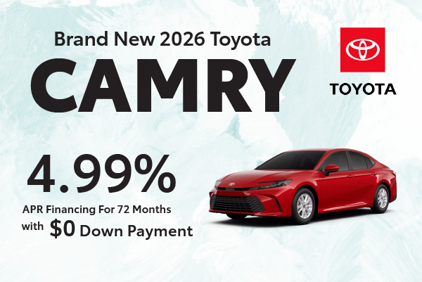 Brand New Toyota 2026 Camry