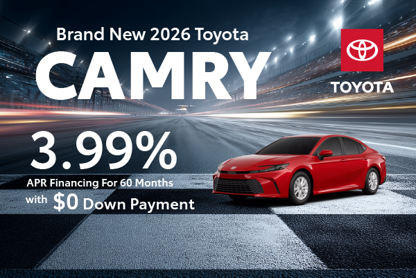 Brand New 2026 Toyota CAMRY