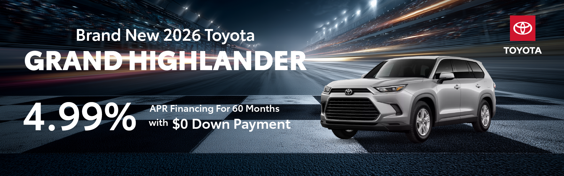 Brand New 2026 Toyota GRAND HIGHLANDER