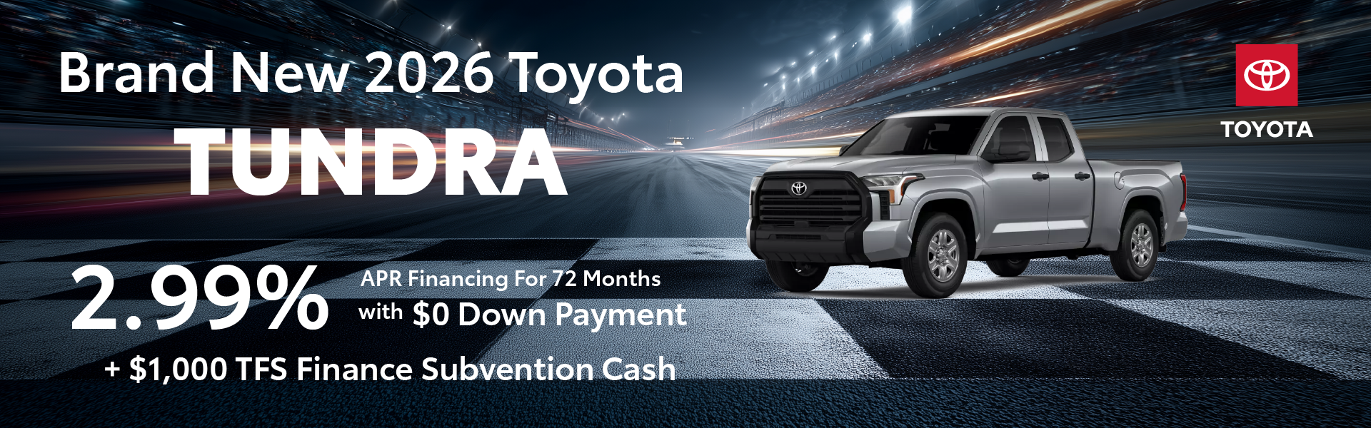 Brand New 2026 Toyota TUNDRA