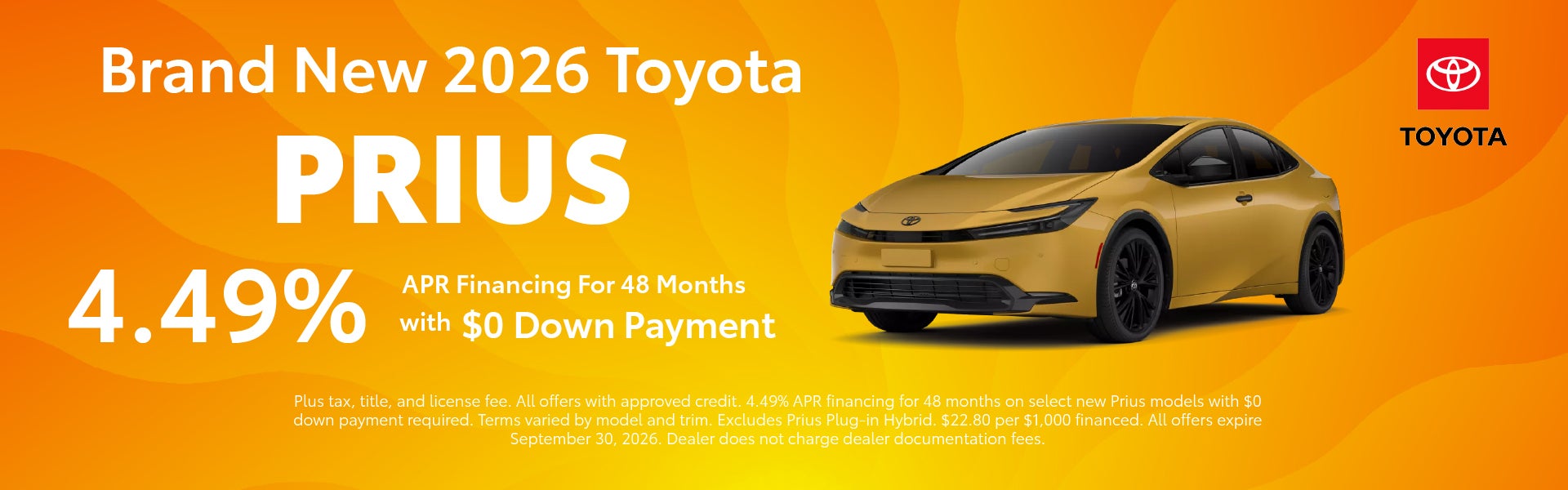 Brand New 2027 Toyota Prius