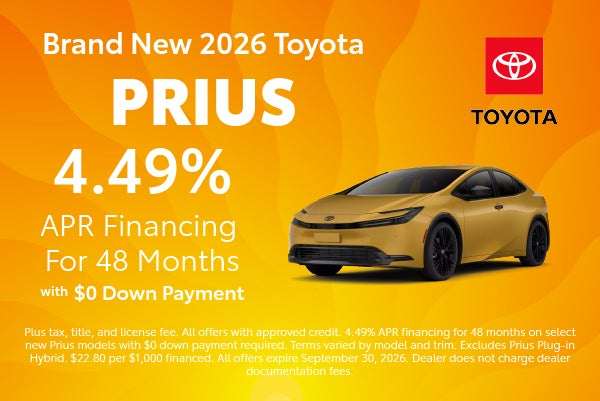 Brand New 2027 Toyota Prius