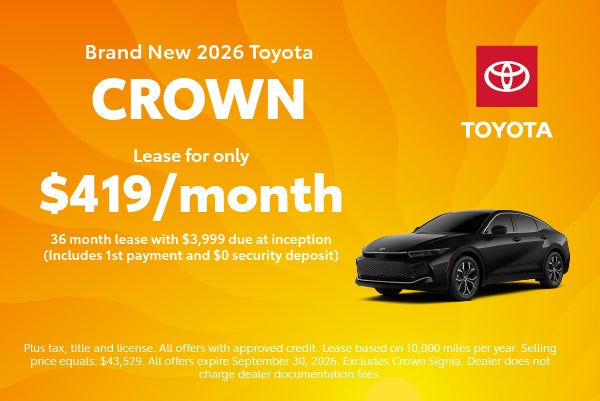 Brand New 2026 Toyota Crown