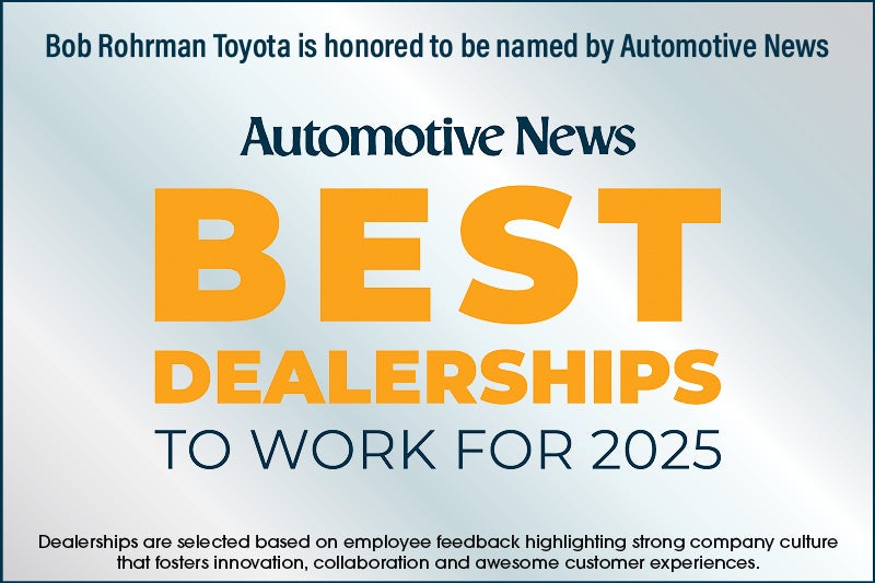 2025 BEST DEALERSHIPS TO WORK FOR