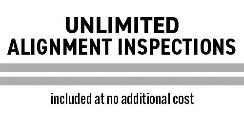 Unlimited alignment inspections